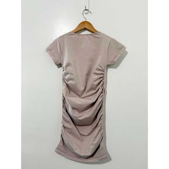 BLANQI Everyday Maternity Cap Sleeve Crew Neck Dress Size Small - Picture 6 of 8